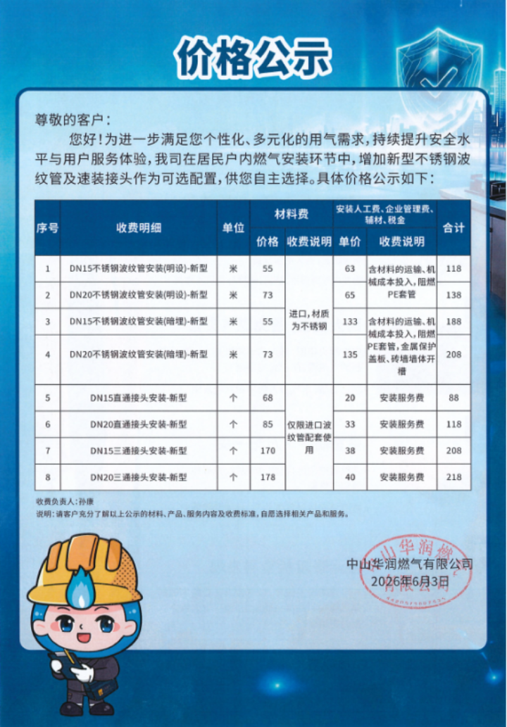 中山华润燃气有限公司供气服务信息公开公告（2026年6月）953.png
